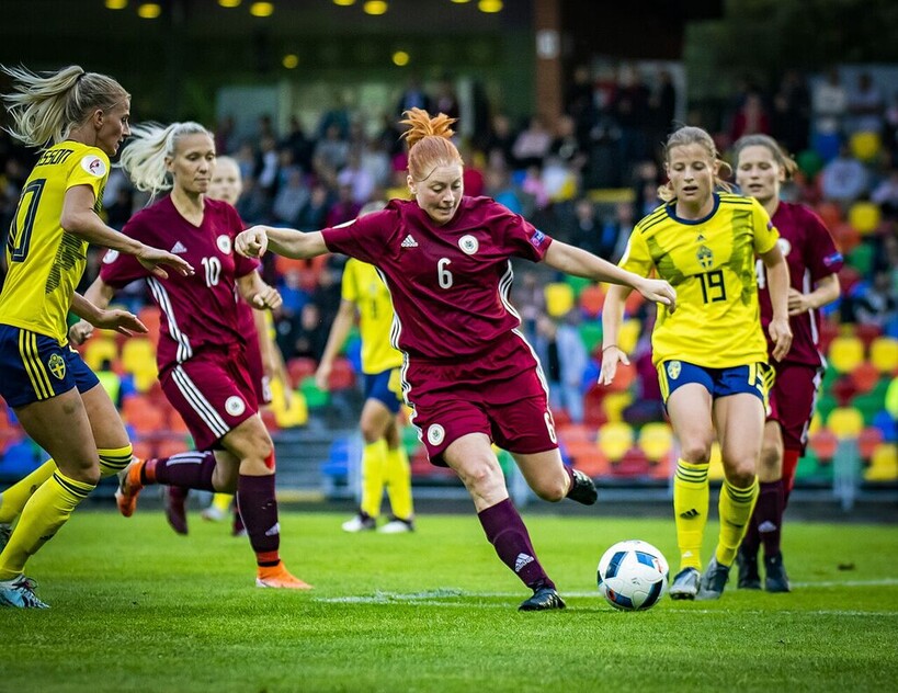 Frauenfußballspiel