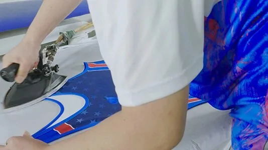 Bügeln sublimierte Wrestling Singlets