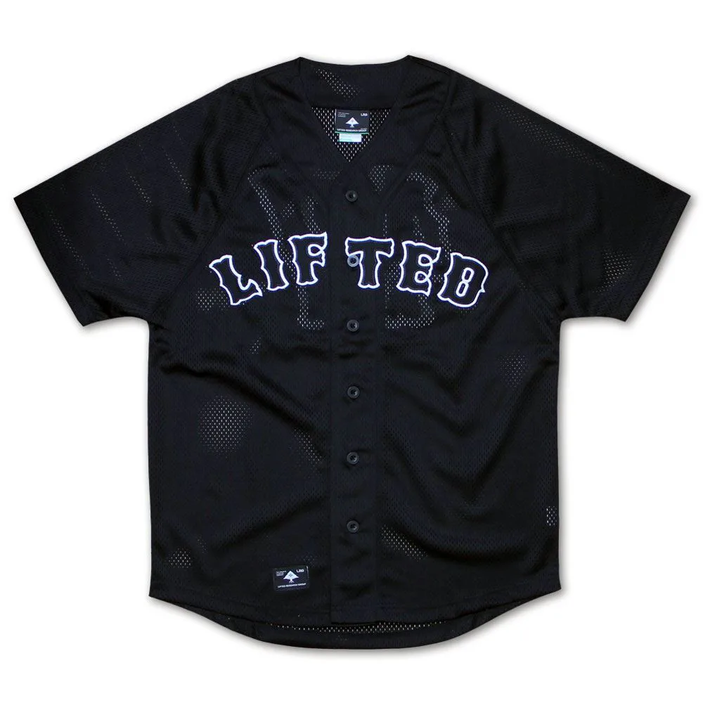 Custom Mesh Baseball Trikot von vorne angezeigt