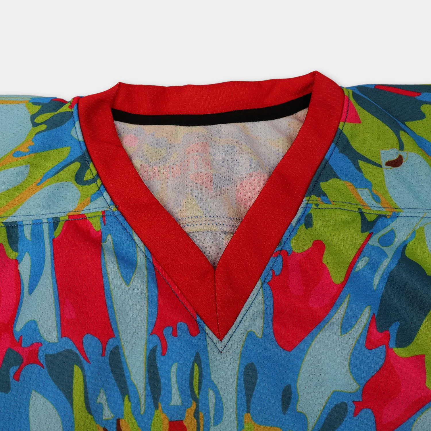 reversibile maglia da hockey V-neck