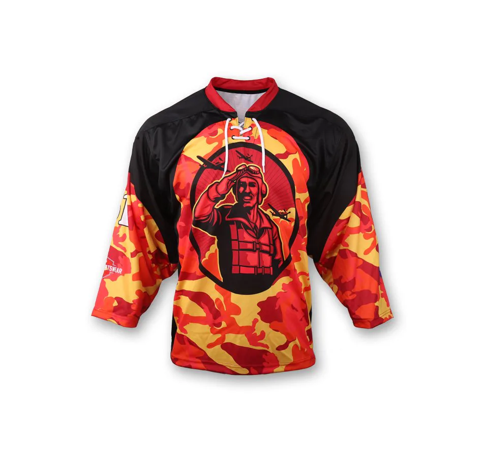reversibile maglia da hockey