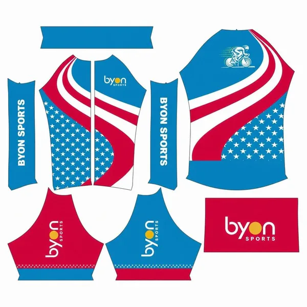 Opzioni di design personalizzate sottolimated jersey ciclismo