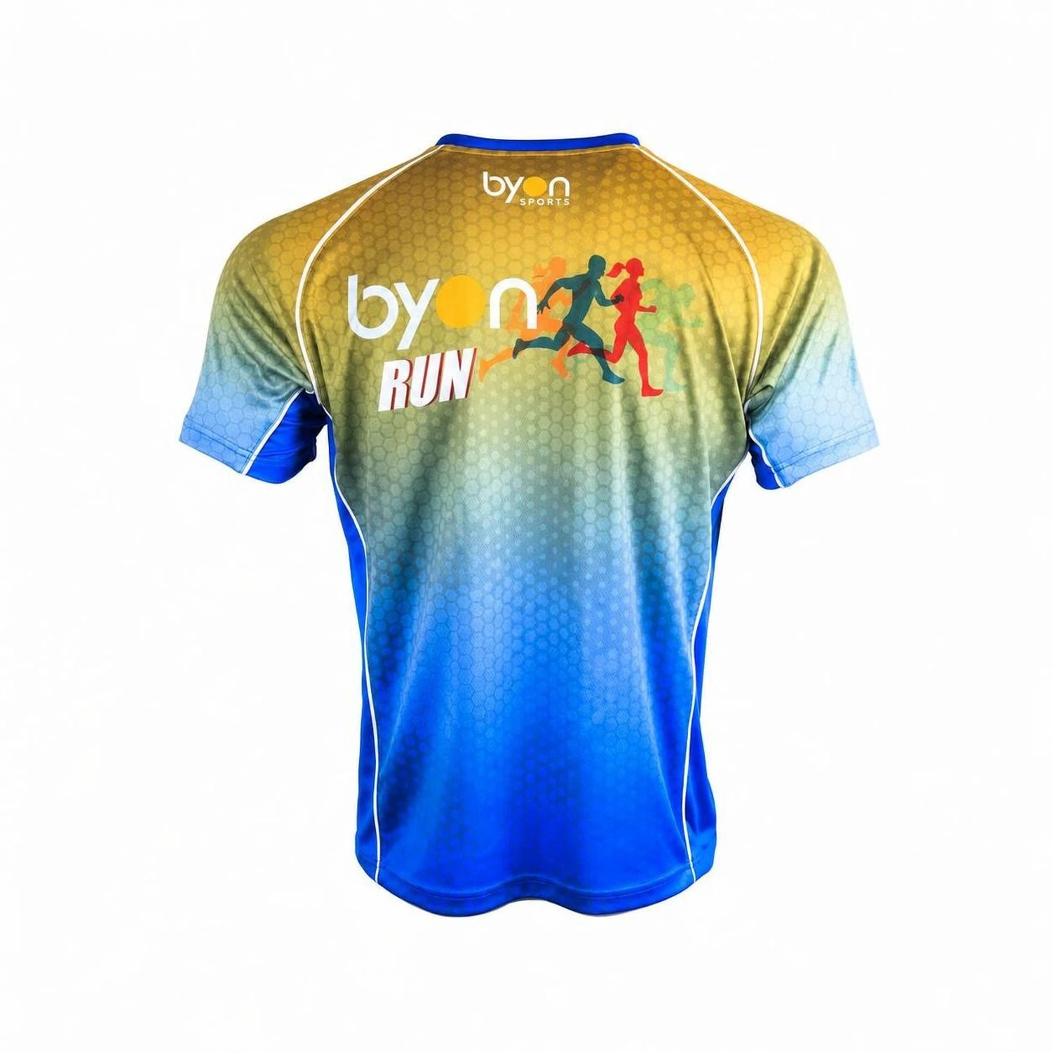 Sublimation benutzerdefinierte, sublimierte Laufhemden von Byon Textile