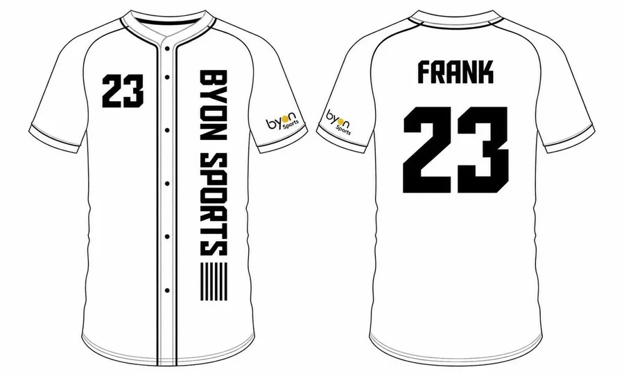 Hochwertige Jugend V-Neck Badger Baseball-Jersey