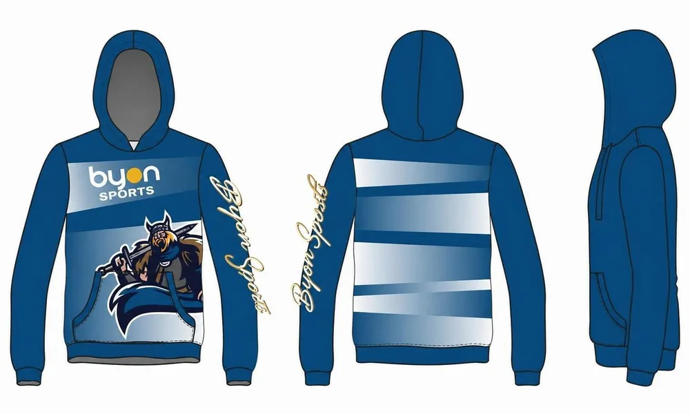 wholesale 100% polyester custom made sublimation custom Soccer Hoodies