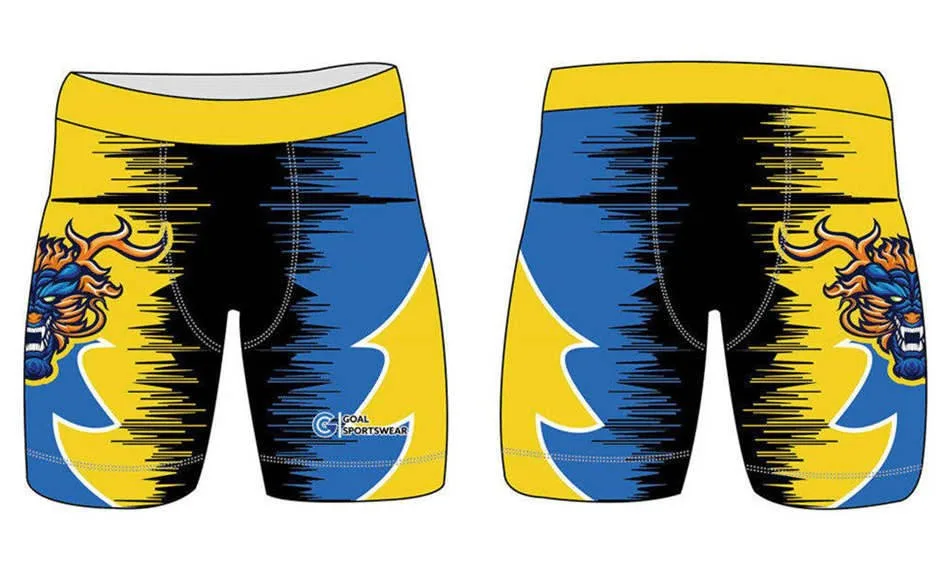 Wholesale 100% Polyester Custom Sublimation Custom Spandex Shorts