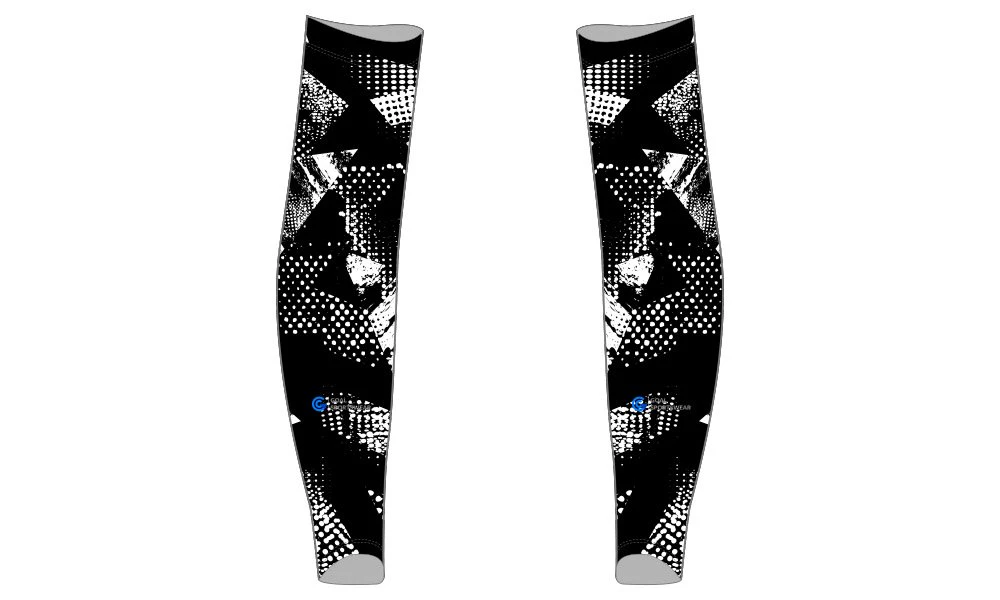 wholesale 100% polyester custom printed college custom baseball arm sleeves