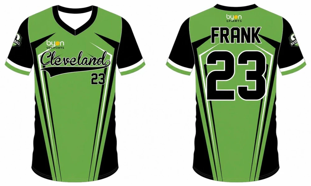 Großhandel mit Polyester bedrucktem Baseball-Tee