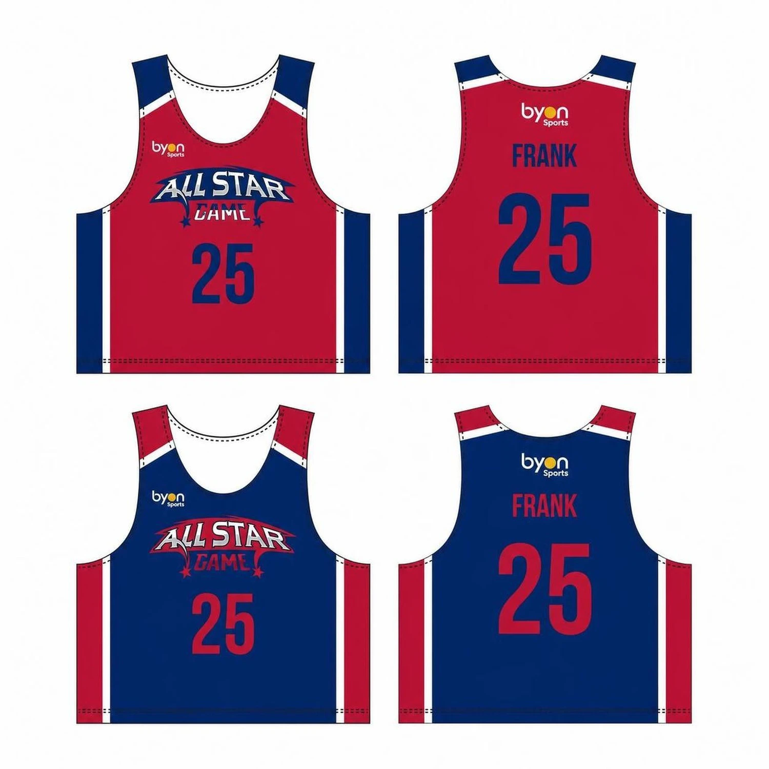 Venta al por mayor 100% Poliéster personalizado sublimatado a medida Pinnies de lacrosse