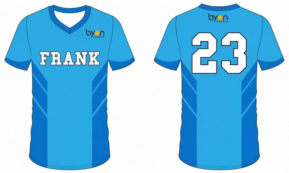 Wholesale custom-design sublimated baseball tee