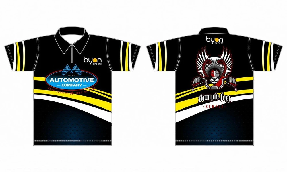 wholesale Pakistan custom design sublimation printing custom pit crew shirts