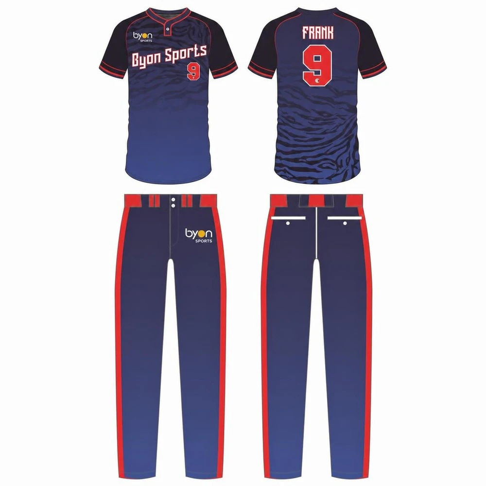 Wholesale custom design sublimation printing slow pitch softball jerseys