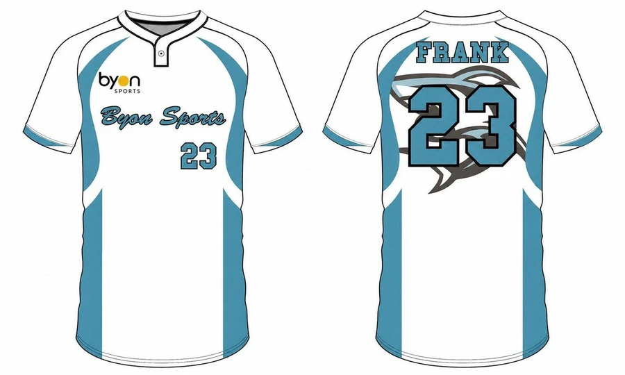 Wholesale custom design sublimation printing softball shirts