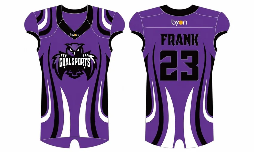 wholesale high quality sublimation custom made football jerseys