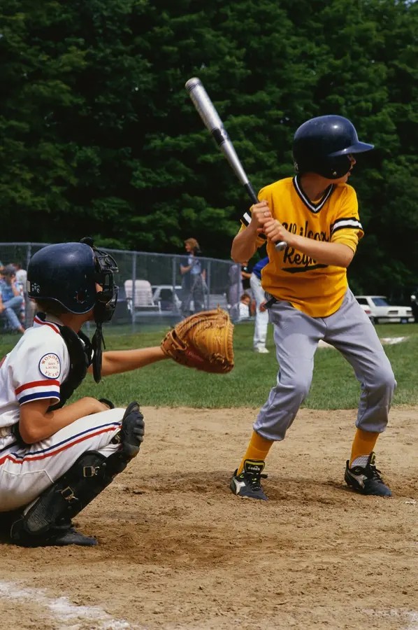 Jugendliche Baseballspieler